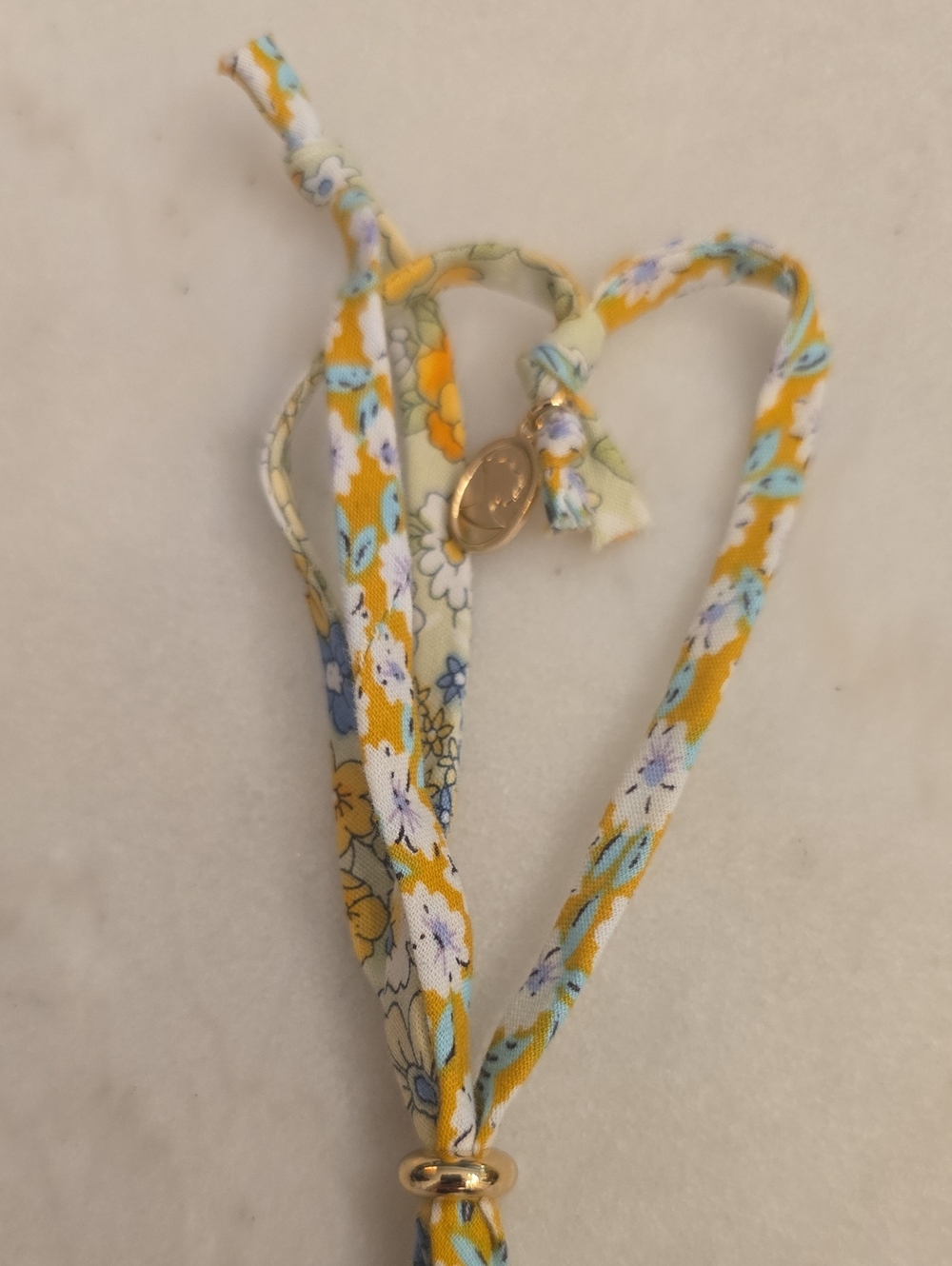 NWT Free People x Ariana Ost Era Strand Fabric Necklace - Picture 7 of 8